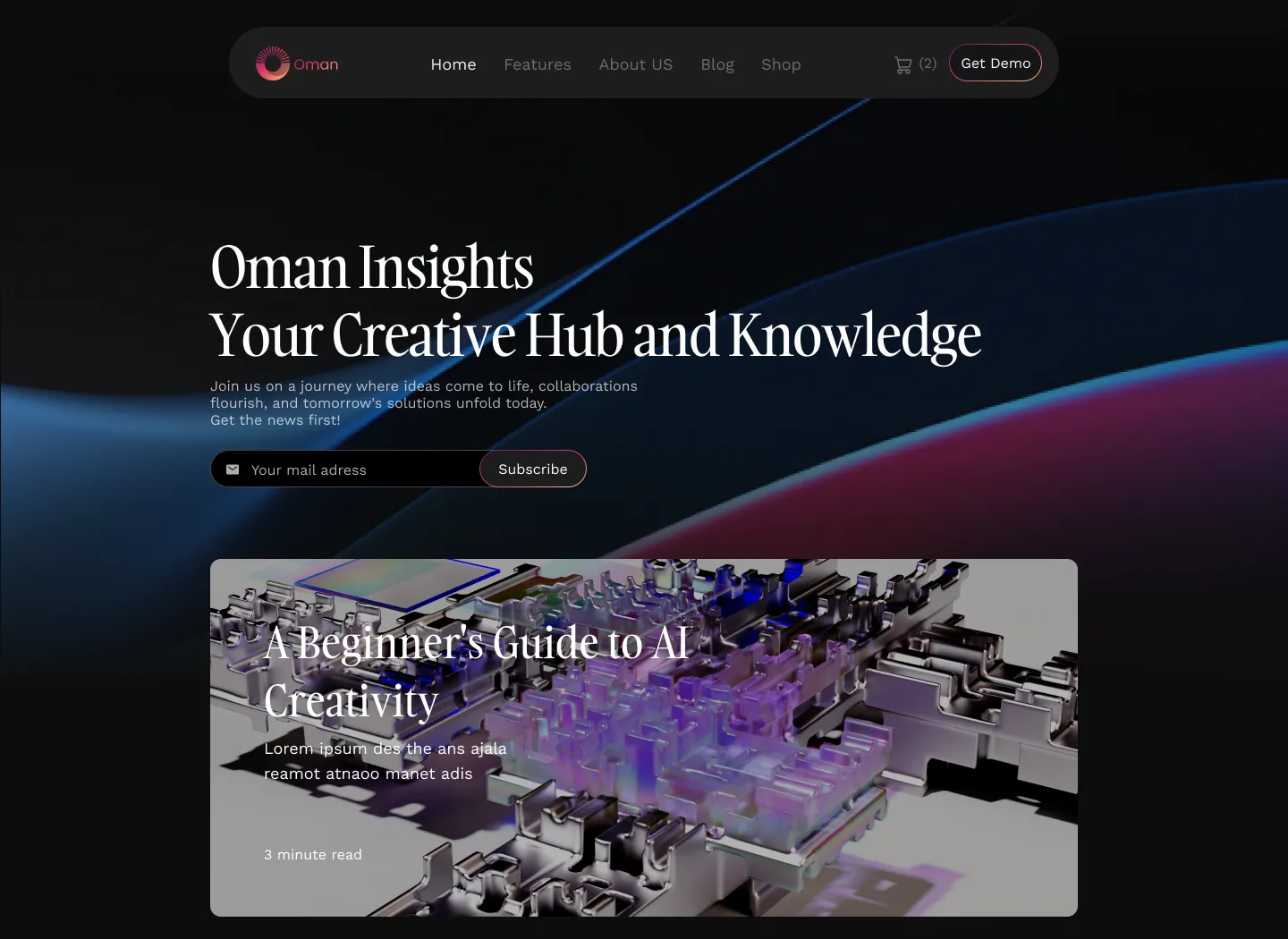 SaaS Webflow Template - Oman- Created by Wedoflow.com and Azwedo.com