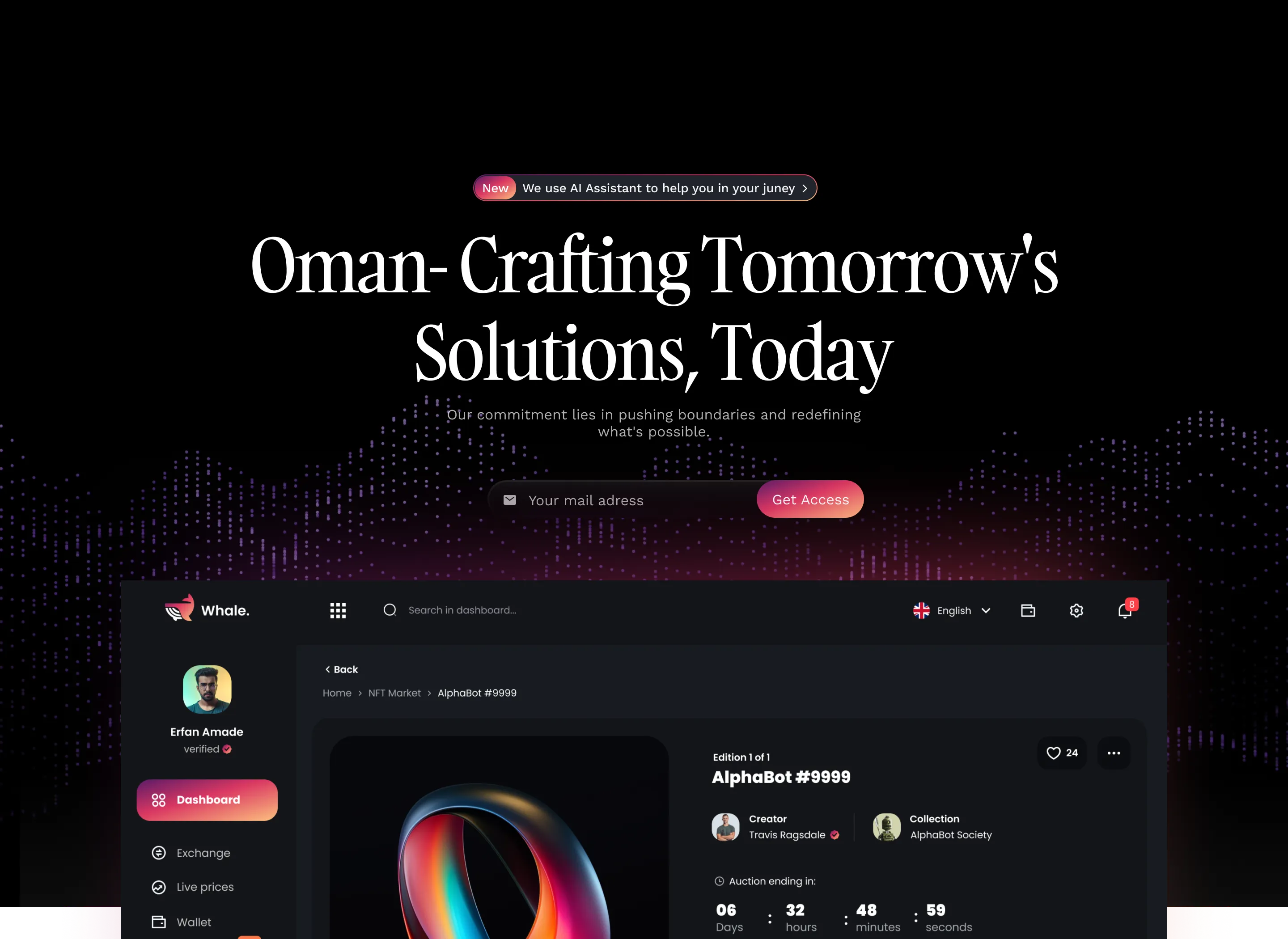 SaaS Webflow Template - Oman- Created by Wedoflow.com and Azwedo.com